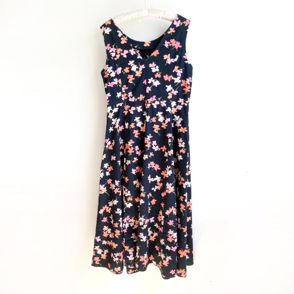 Chadwicks Cotton Sun Dress with Modest V-Back - Picture 2 of 9